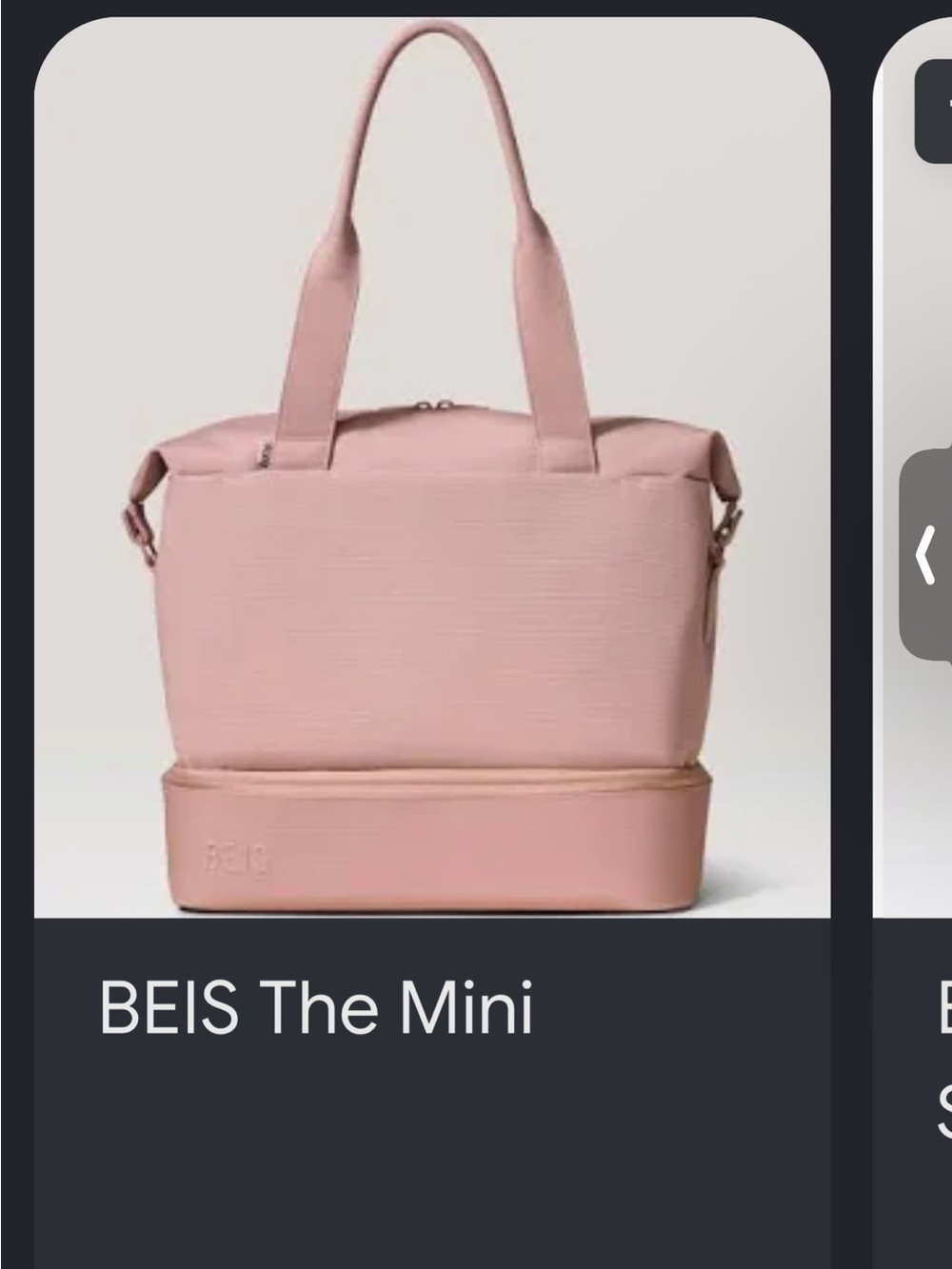Beis the mini weekender